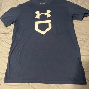 Under Armour Men's Dark Blue Short Sleeve Tee